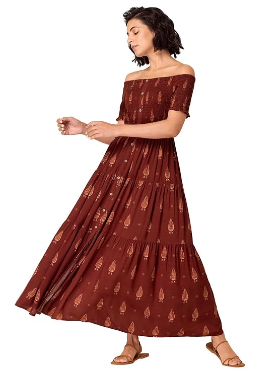 Indya Women's Viscose Regular Kurta